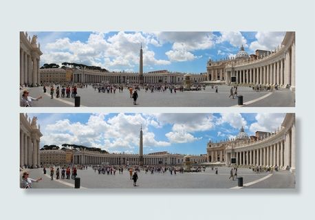 梵蒂冈，意大利全景