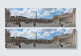 梵蒂冈，意大利全景