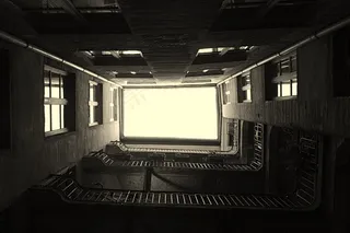 建筑，建筑，里昂，公寓楼