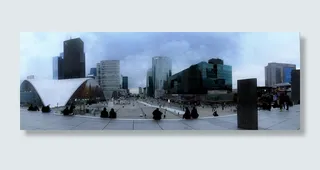 法国，巴黎，拉德芳斯，玻璃，摩天大楼