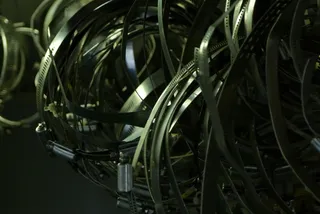 金属，金属配件，管夹，圆圈，钢，零件