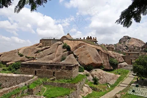 堡，Chitradurga，卡纳塔克邦，印度，旅行，老