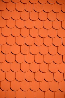 屋顶，瓷砖，红色，墙，砖，墙窗户，橙色
