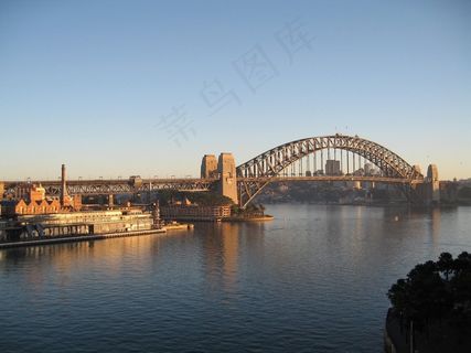 悉尼海港大桥，景观，城市，建筑