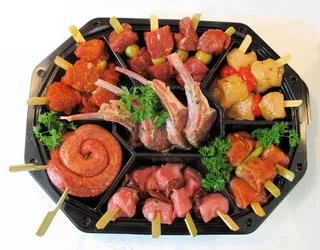 香肠，肉，党，屠夫，膳食，食品