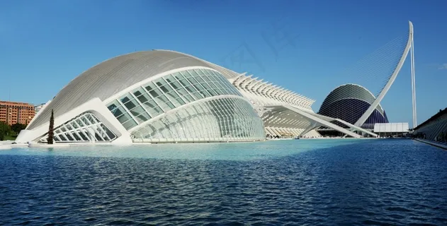 巴伦西亚，西班牙，架构，建筑，现代，太阳