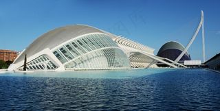 巴伦西亚，西班牙，架构，建筑，现代，太阳