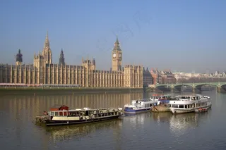 威斯敏斯特，伦敦，泰晤士河，河，船