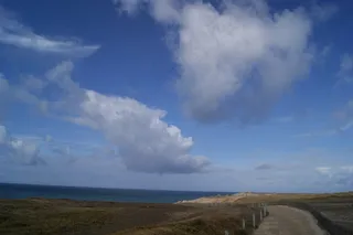 布列塔尼，地平线，海，太阳，海滩，沙，天气