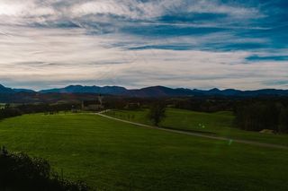 草原,天空,风景,草地,图画,景观教堂大教堂农村