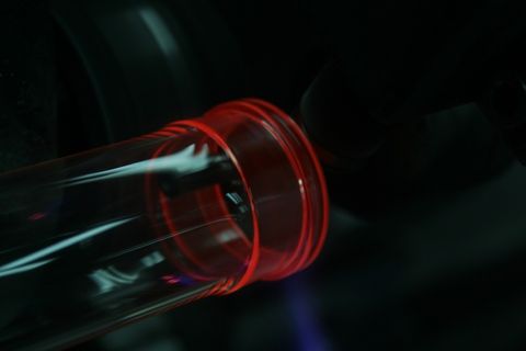 玻璃，火，发光，火花，热