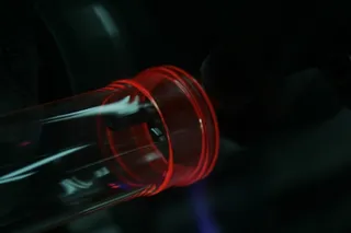 玻璃，火，发光，火花，热