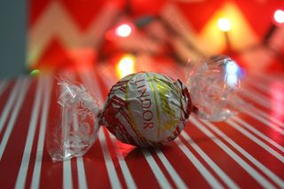 巧克力，目前，礼物，糖果，Lindt，Lindor