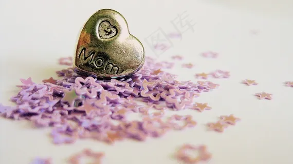 星星，心，爱，妈妈，母亲，家庭，形状，设计