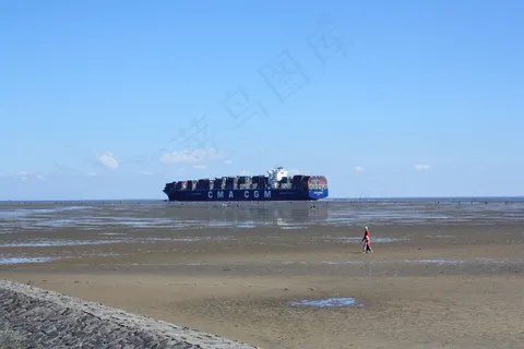 船舶，集装箱，集装箱船，货物，工业