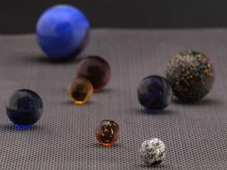 Glaskugeln，大理石，宏