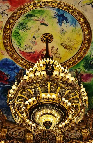 歌剧院，卡尼尔，剧院，巴黎，法国，夏加尔