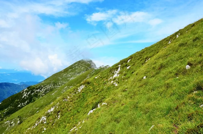 山，天空，小山，景观，自然，风景