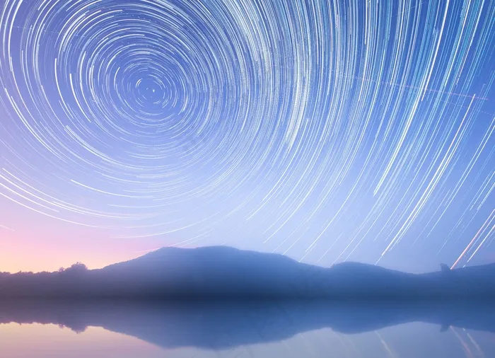 涟漪,龙卷风,屏幕截图,模糊图片,星星在湖和山