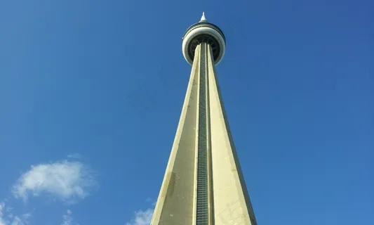 塔，建筑，架构，Cn塔，多伦多