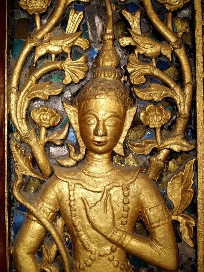 琅勃拉邦，老挝，帕邦，亚洲，湄公河，寺