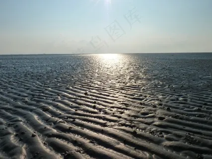 瓦特,日落,北海,海,瓦登海,天空,落潮 瓦特,日落,北海,海,瓦登海,天空,落潮