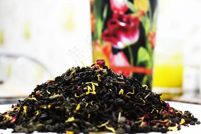 茶，叶子，草药，健康，香气，草药，自然
