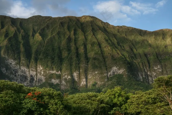 山，夏威夷，自然，范围，风景，景观