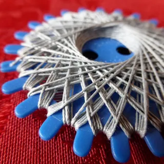 明星Zwirn，线程，纱线，缝制，灰色，Handarbeiten