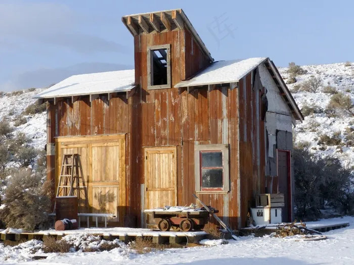戴德曼牧场，古代，建筑物，木