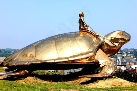 龟，那慕尔，景观，一月法布尔