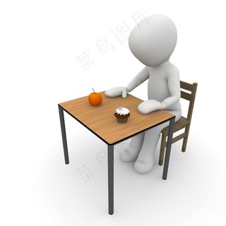 有吸引力，早餐，卡路里，饮食，干净，吃