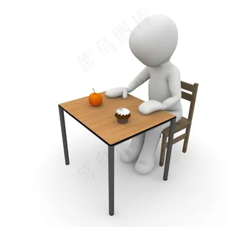 有吸引力，早餐，卡路里，饮食，干净，吃