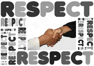 握手，Haendeschuettel，尊重，敬畏，注意