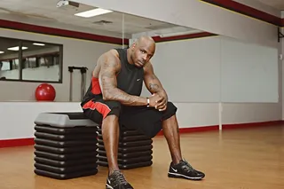 健身，家伙，黑色，锻炼，健身训练