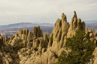 岩石，山，徒步旅行，自然，风景，旅行