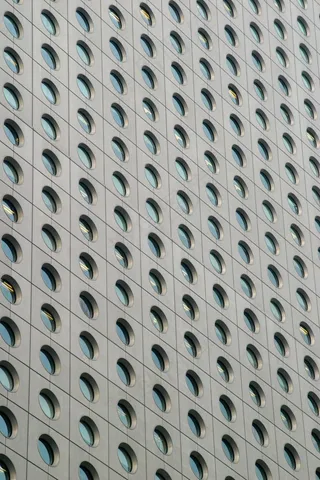 立面，玻璃，石材，现代，建筑，建筑