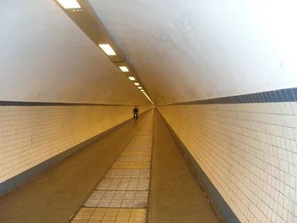 安特卫普，自行车，隧道，建筑，架构，比利时