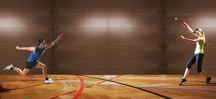 体育，男人，女人，决斗，Funsport，团队运动