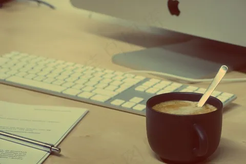 咖啡，拿铁，卡布奇诺咖啡，Mac，计算机，台式机