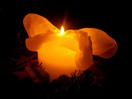 蜡烛，圣诞节，沉思，热，光，火焰