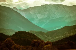 山脉，高山，韦特斯坦山