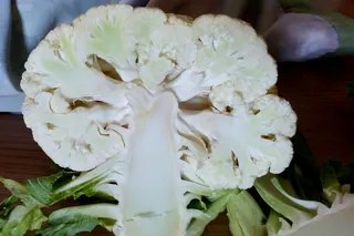 花椰菜，切成薄片，白菜品种，蔬菜