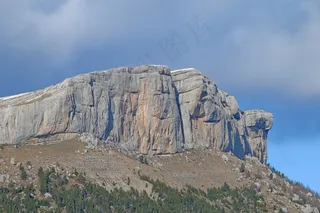 风景，自然，山脉，悬崖，垂直