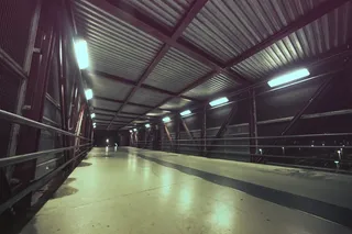 地板砖,地下通道,椅子,地下停车场,隧道,夜街隧道城市