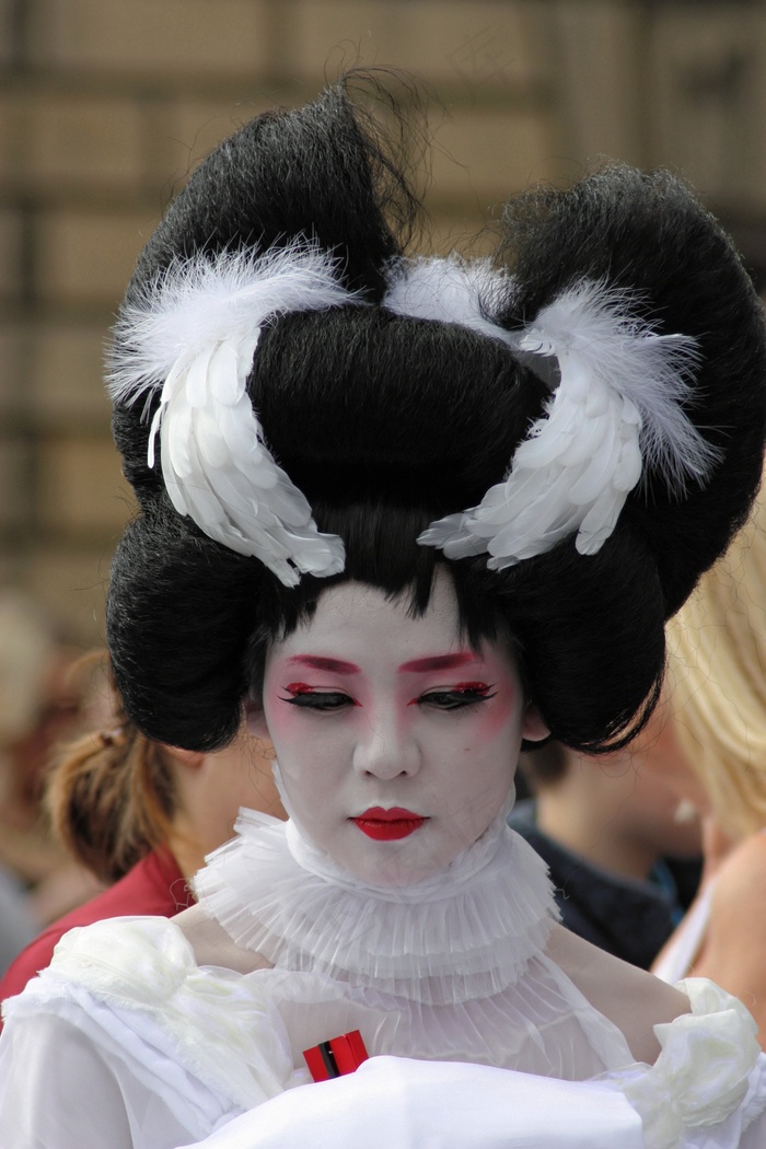 头，女性，女人，女孩，脸，年轻，美丽
