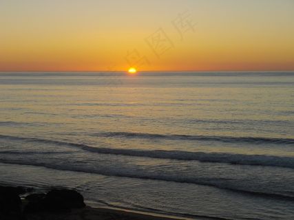 日落，摩洛哥，萨菲，云团，在户外，宁静