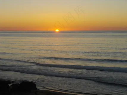 日落，摩洛哥，萨菲，云团，在户外，宁静