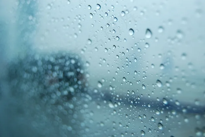 ckle流，窗户，水，非，雨滴