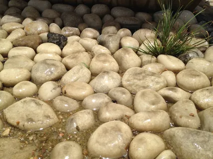 石头，自然，水，鹅卵石，圆，禅宗